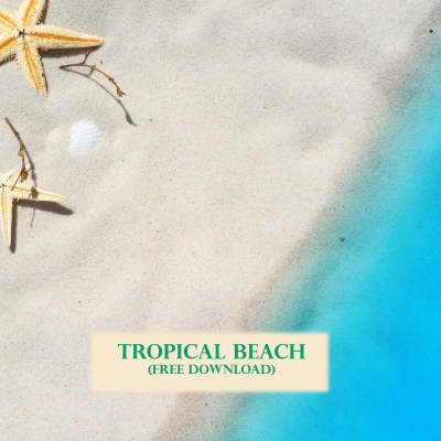 Tropical beach for site